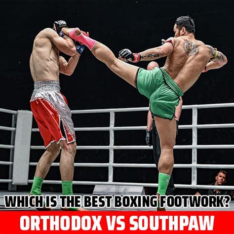 orthodox boxing footwork